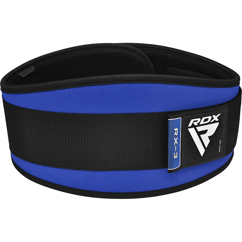 RDX RX3 Eva Curve Gewichthebergürtel Blau – S 2/7