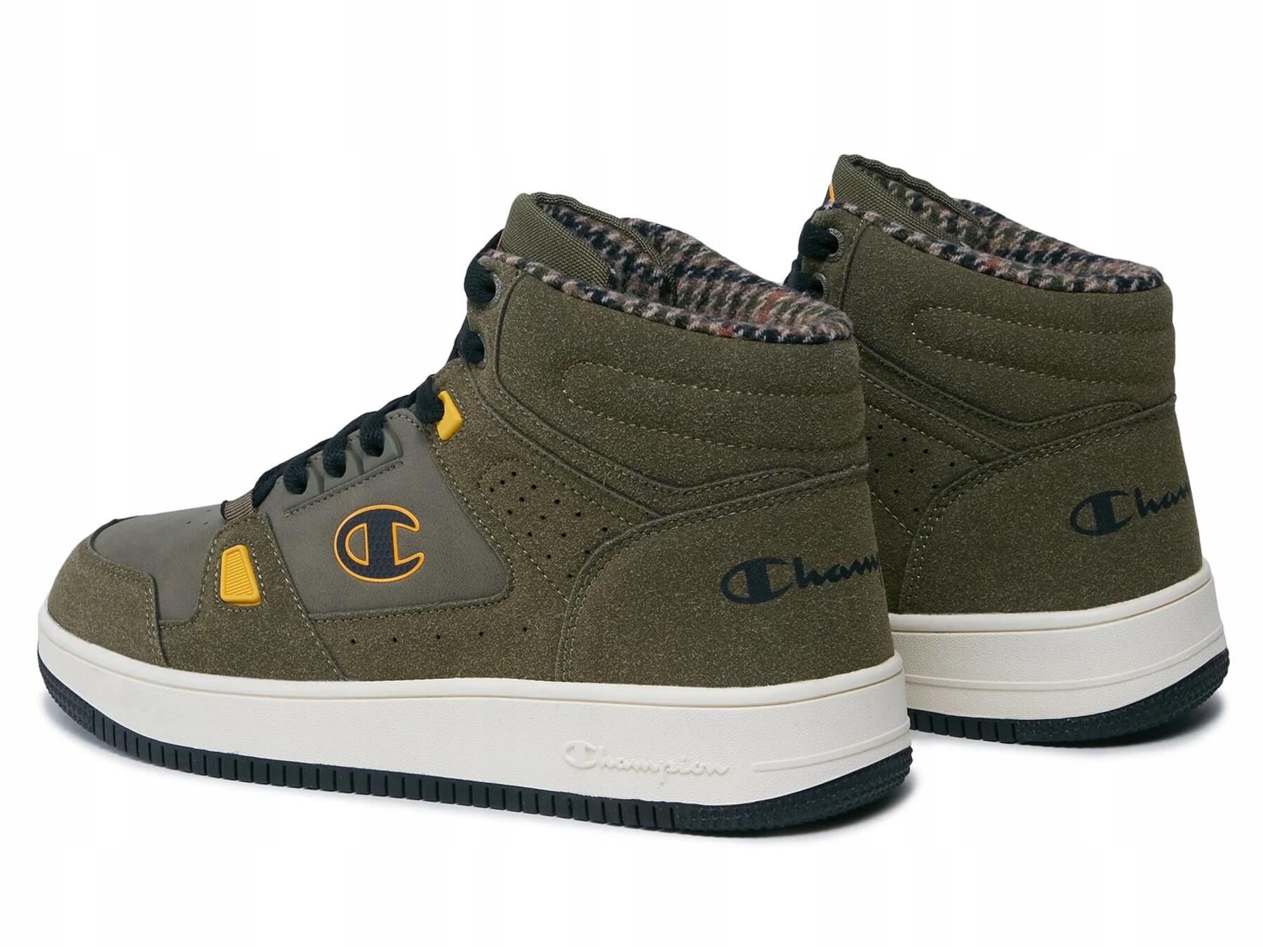 BUTY męskie CHAMPION REBOUND S22131-GS521 jesienne-zimowe 44,5 za kostkę 5/6