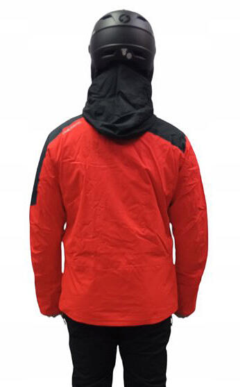 Męska kurtka narciarska Blizzard Leogang red/black 10.000mm 6/7