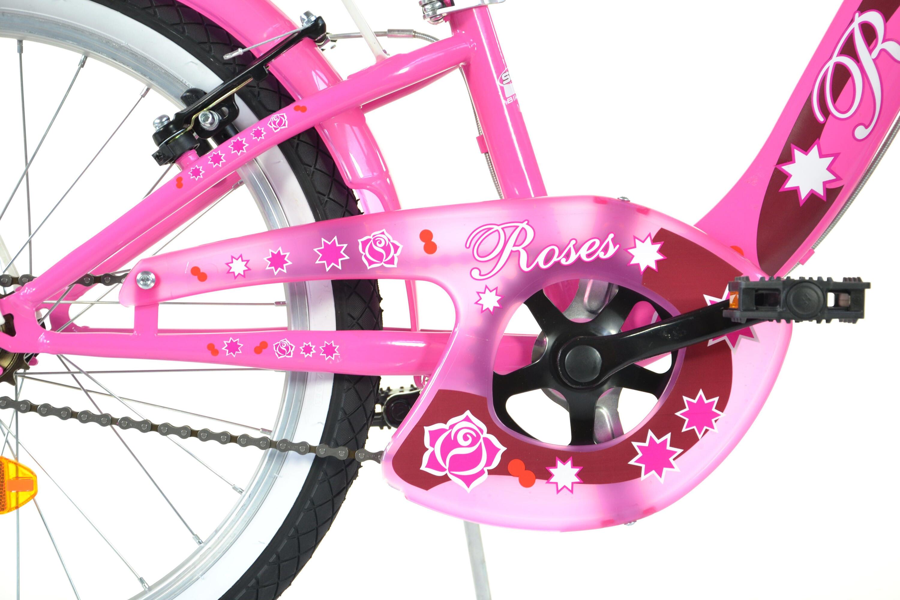 SCH Roses 20“ Mädchenfahrrad mit Zubehör 2/5