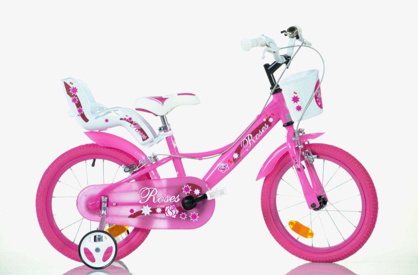 F.LLI SCHIANO SCH ROSES 16“, Kinderfahrrad, mit Zubehör