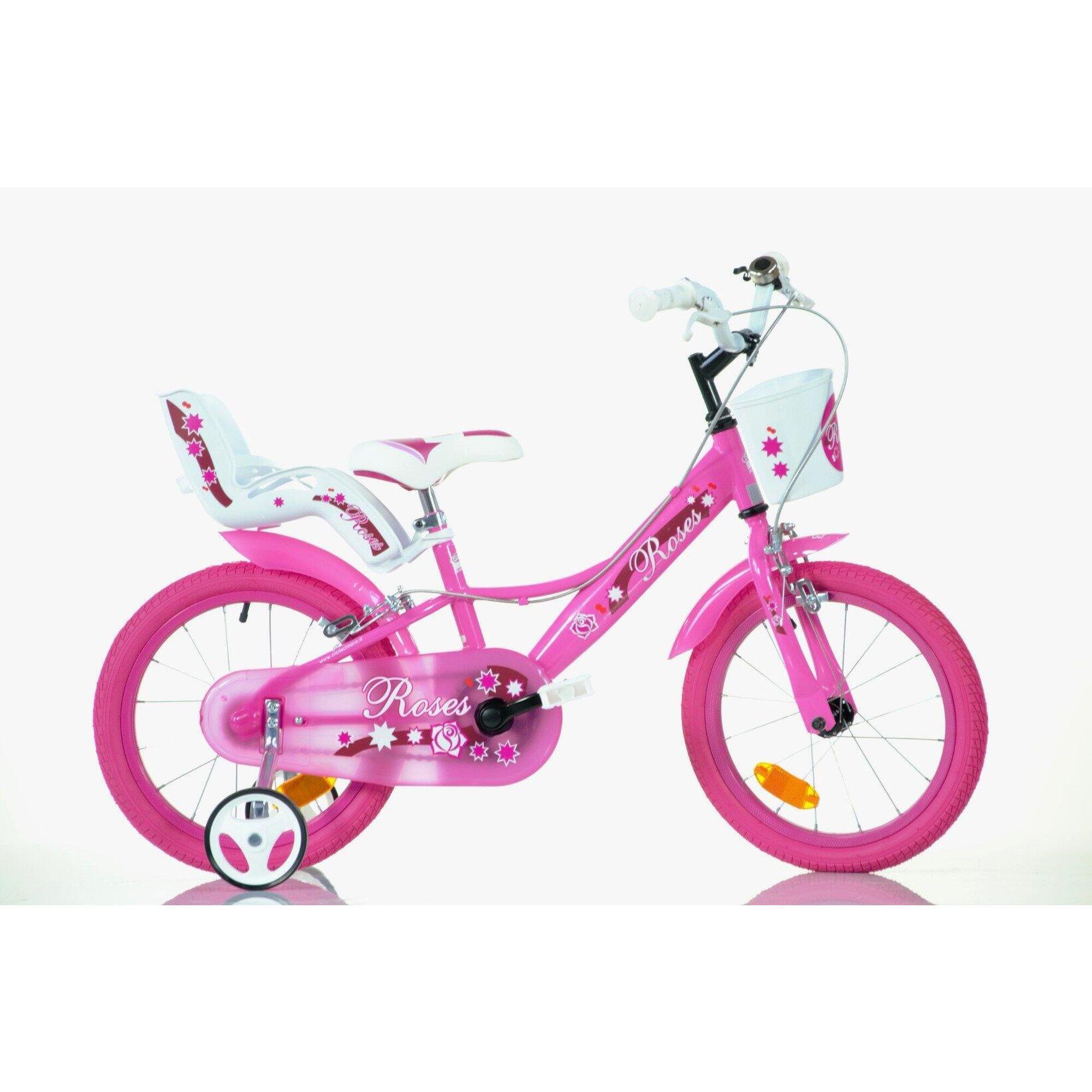 F.lli Schiano - Sch Roses 16", Vélo Pour Enfants, Avec Accessoires - Vélo Enfant - Rose - 16" - Decathlon