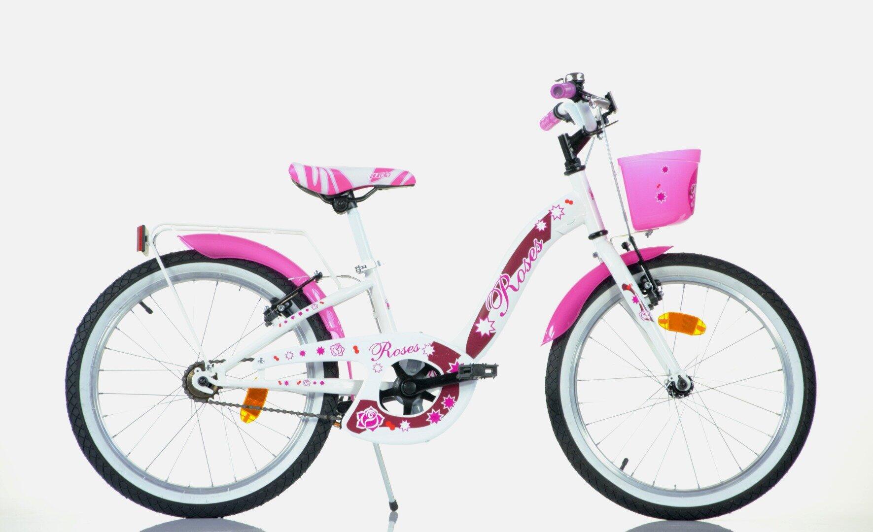 F.LLI SCHIANO SCH Roses 20“ Mädchenfahrrad mit Zubehör