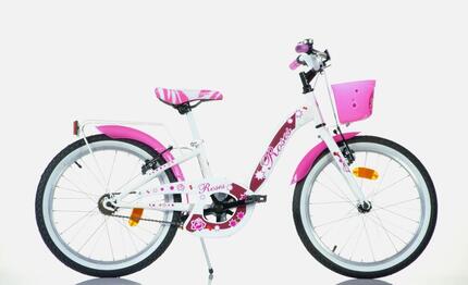 Vélo fille SCH Roses 20'' avec accessoires