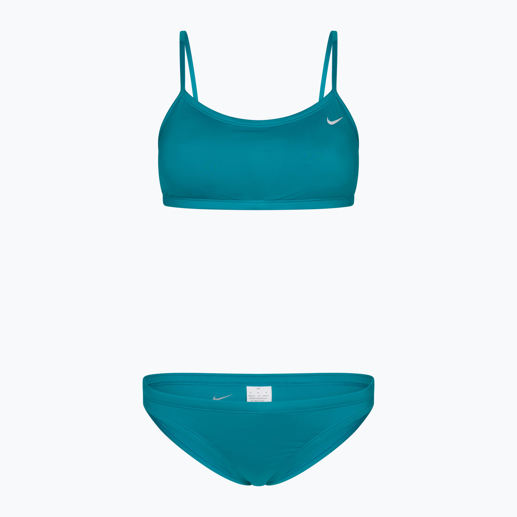 Fato de banho feminino de duas peças nike essential sports bikini