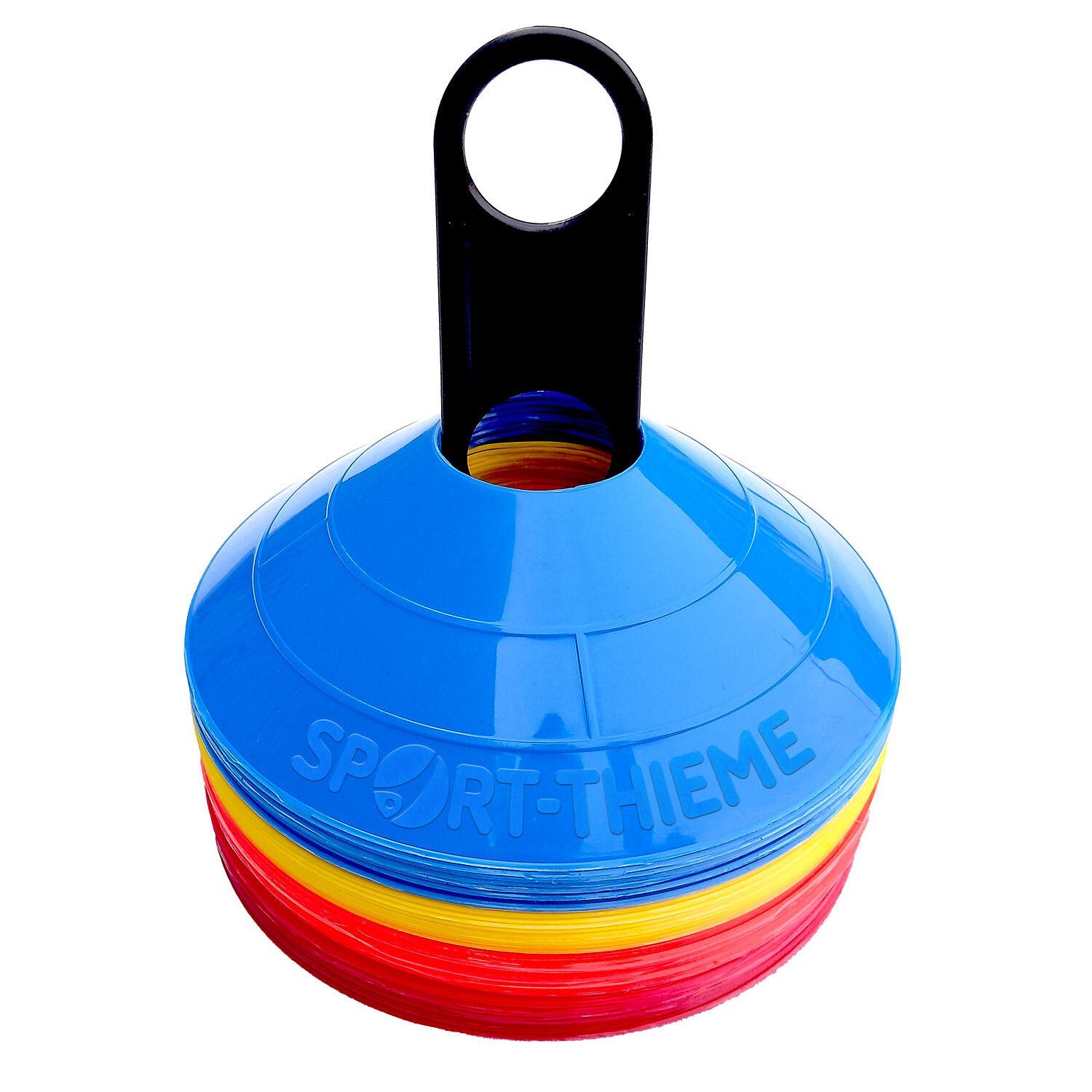 Markierungshauben-Set ø 19 cm Leichtathletik Unisex Sport-Thieme 1/2