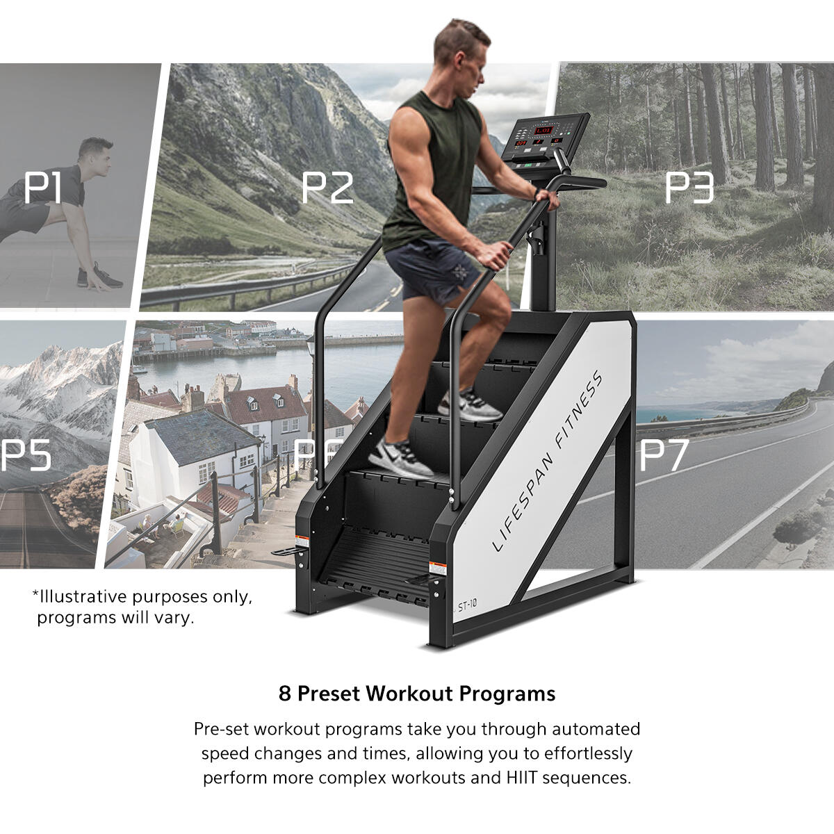 Stairmaster Stair Interval Workout Cardio Stair Climber Hiit