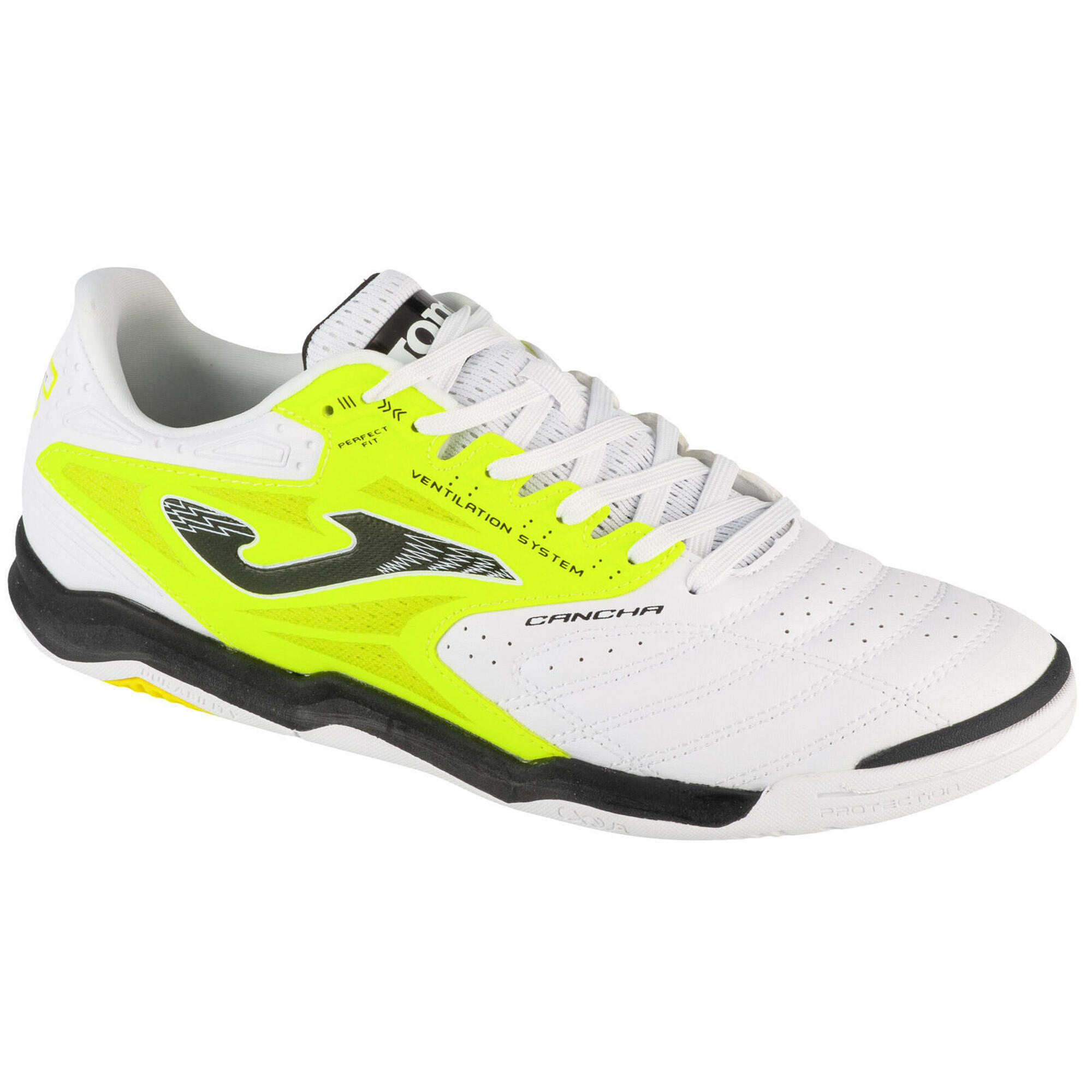 Joma - Bottes De Foot Hommes Joma Cancha 2532 In Blanc - Chaussures De Football - Blanc - 40 - Decathlon