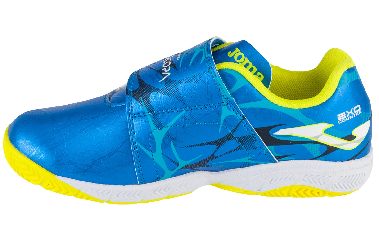 Chaussures garçon Joma Super Copa Jr 2504 IN bleu 2/4