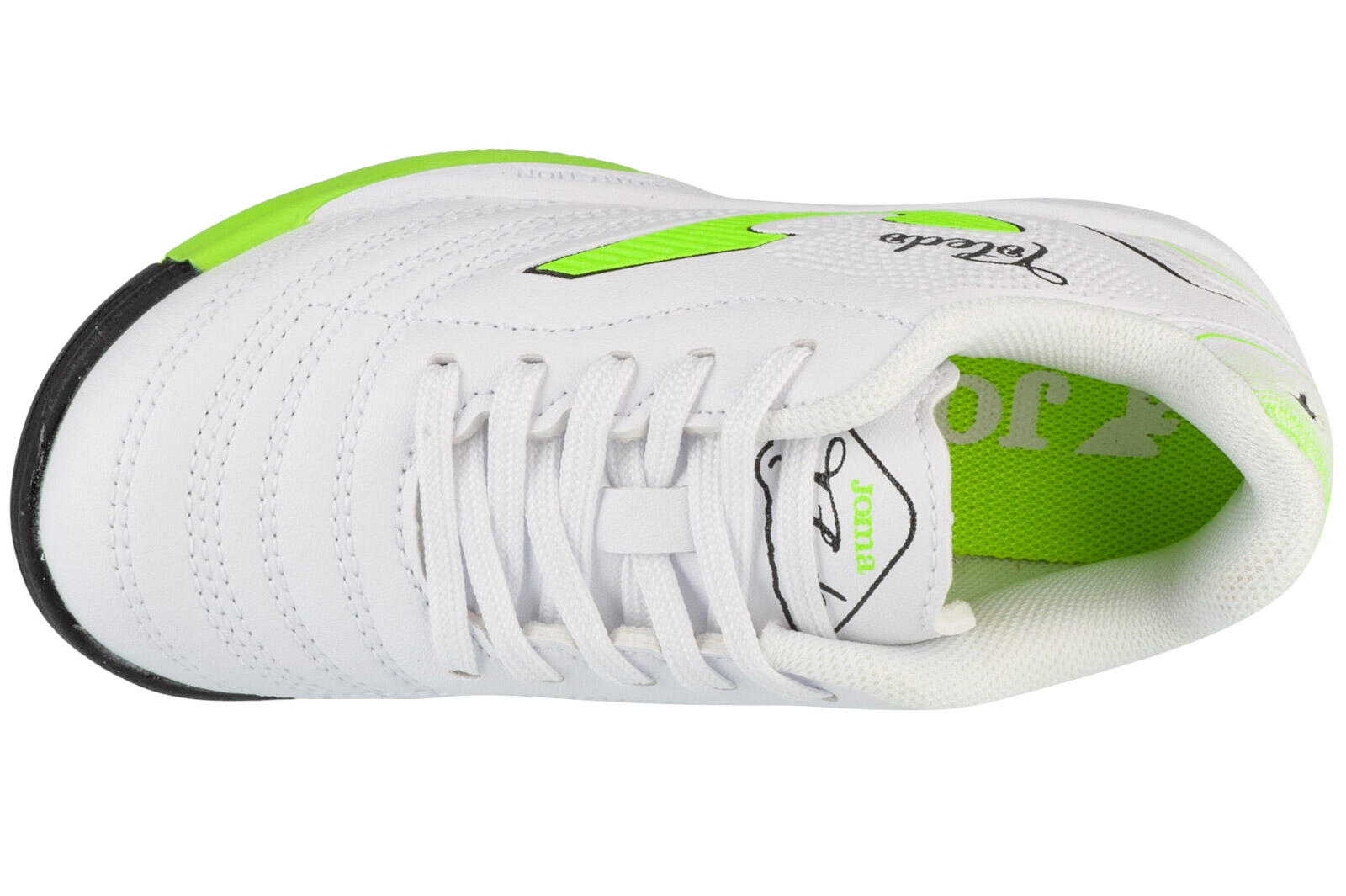 Joma Indoor Football - zapatillas fútbol sala unisex blanco 3/6