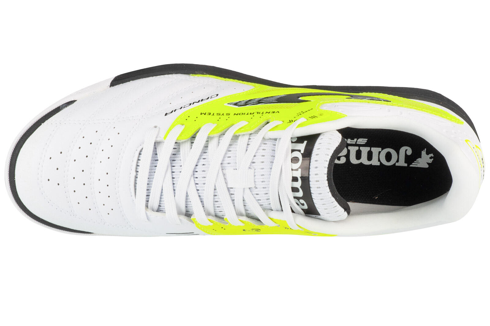 Bottes de foot Hommes Joma Cancha 2532 In blanc 3/4