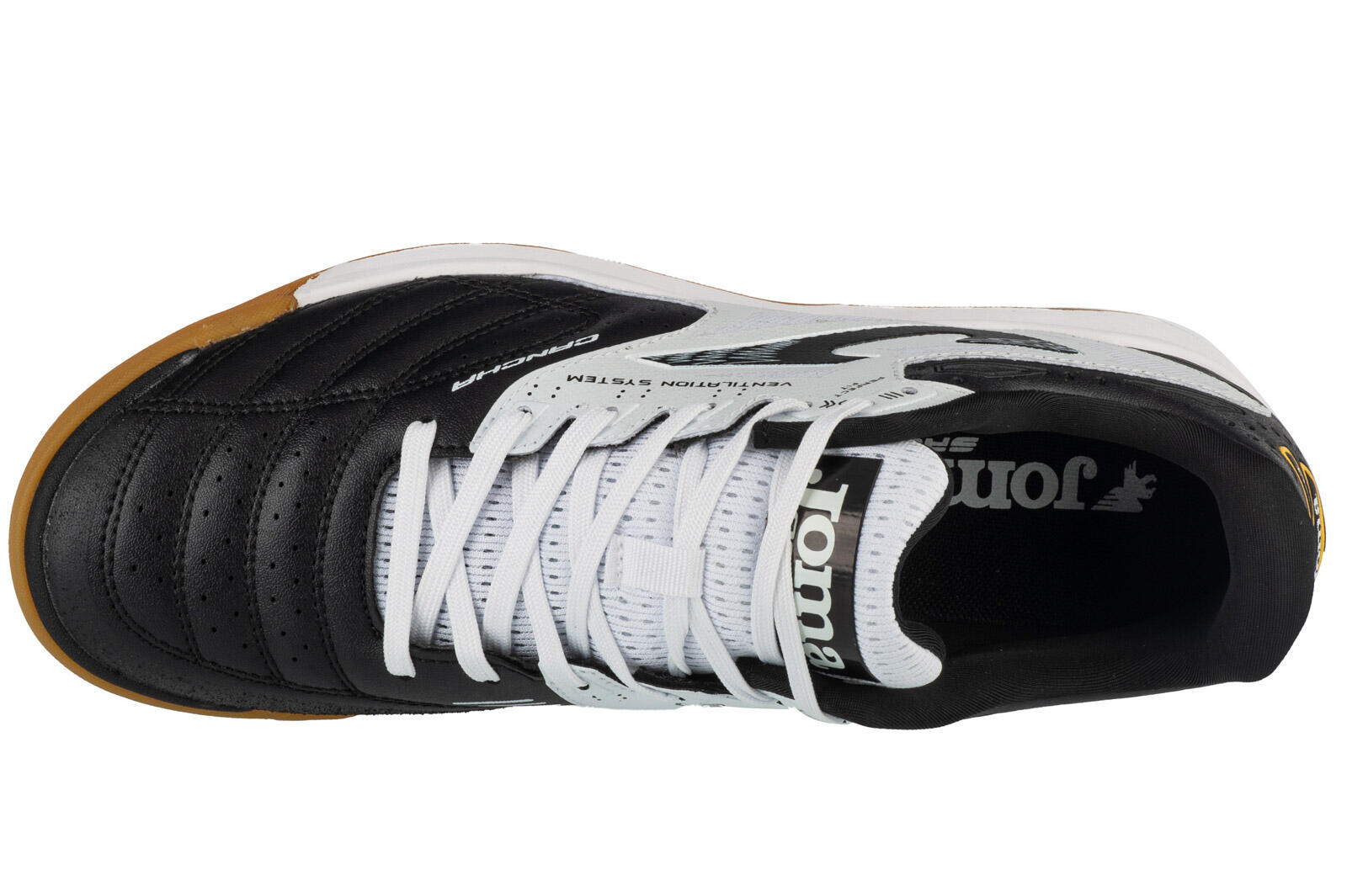 Bottes de foot Hommes Joma Cancha Indoor noir 3/6