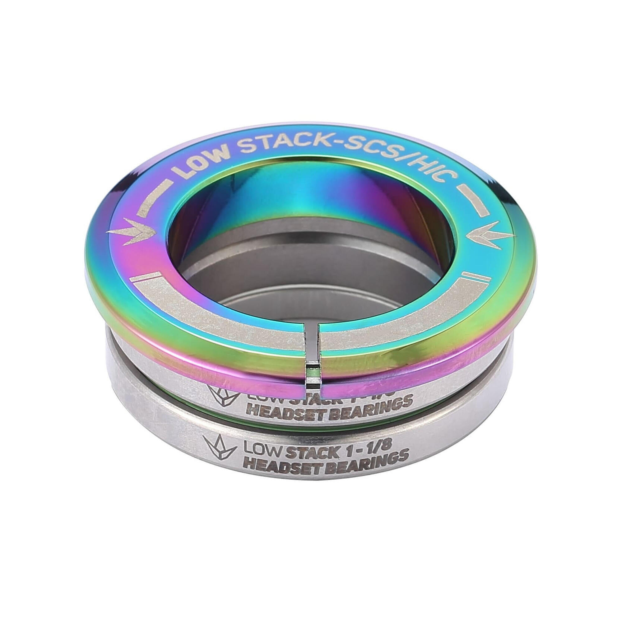 Blunt - Blunt Headset Low Stack Scs - Couleur - Oil Slick - Jeu De Direction - Multicolore - No Size - Decathlon