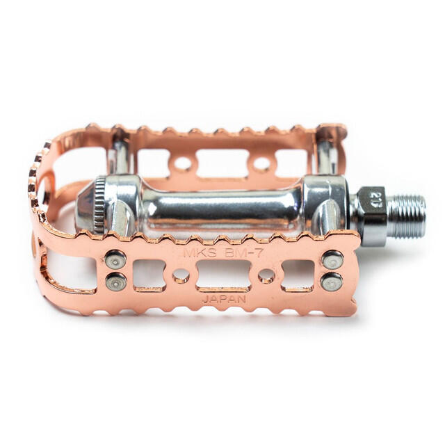Pédales BM-7 9/16 Box Copper MKS 4/4