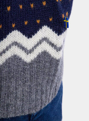 Fjällräven övik gebreide trui voor heren