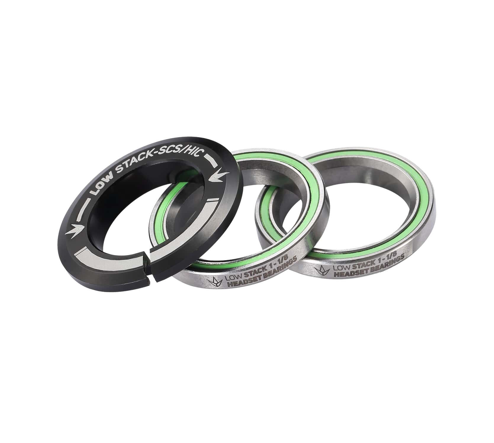 Gioco di sterzo - Monopattino - Cuffie - Low Stack Scs - Nero - Blunt Scooters 2/3