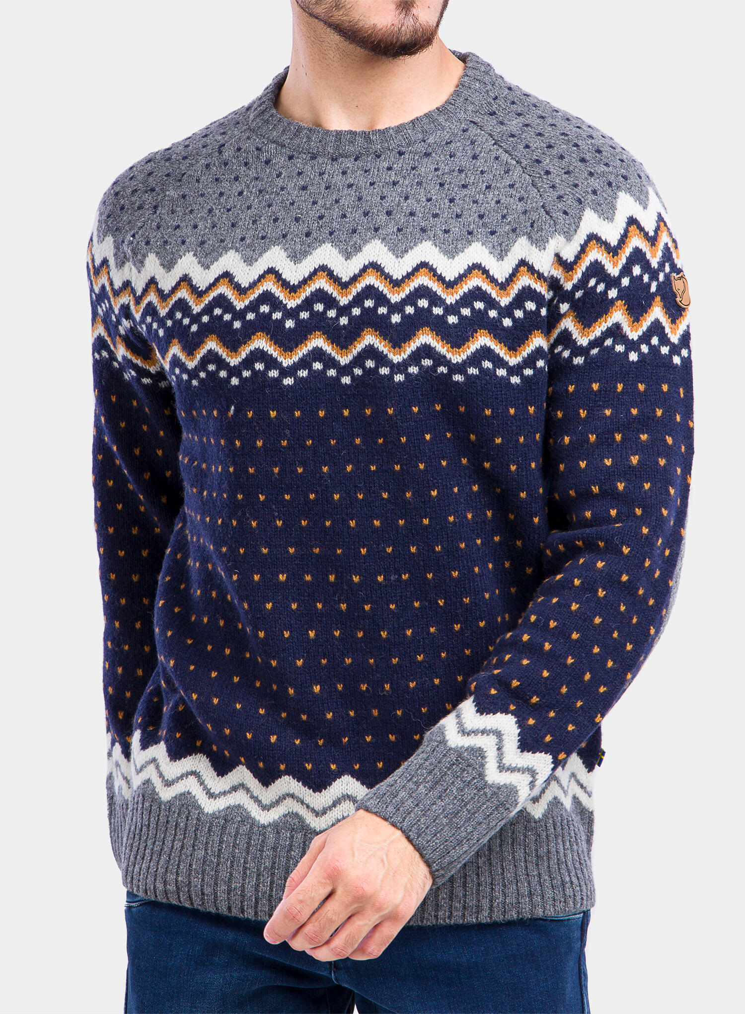 Sweter męski Fjallraven Ovik Knit Sweater 6/7