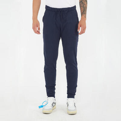 Jersey katoenen broek met zijzakken fiondo