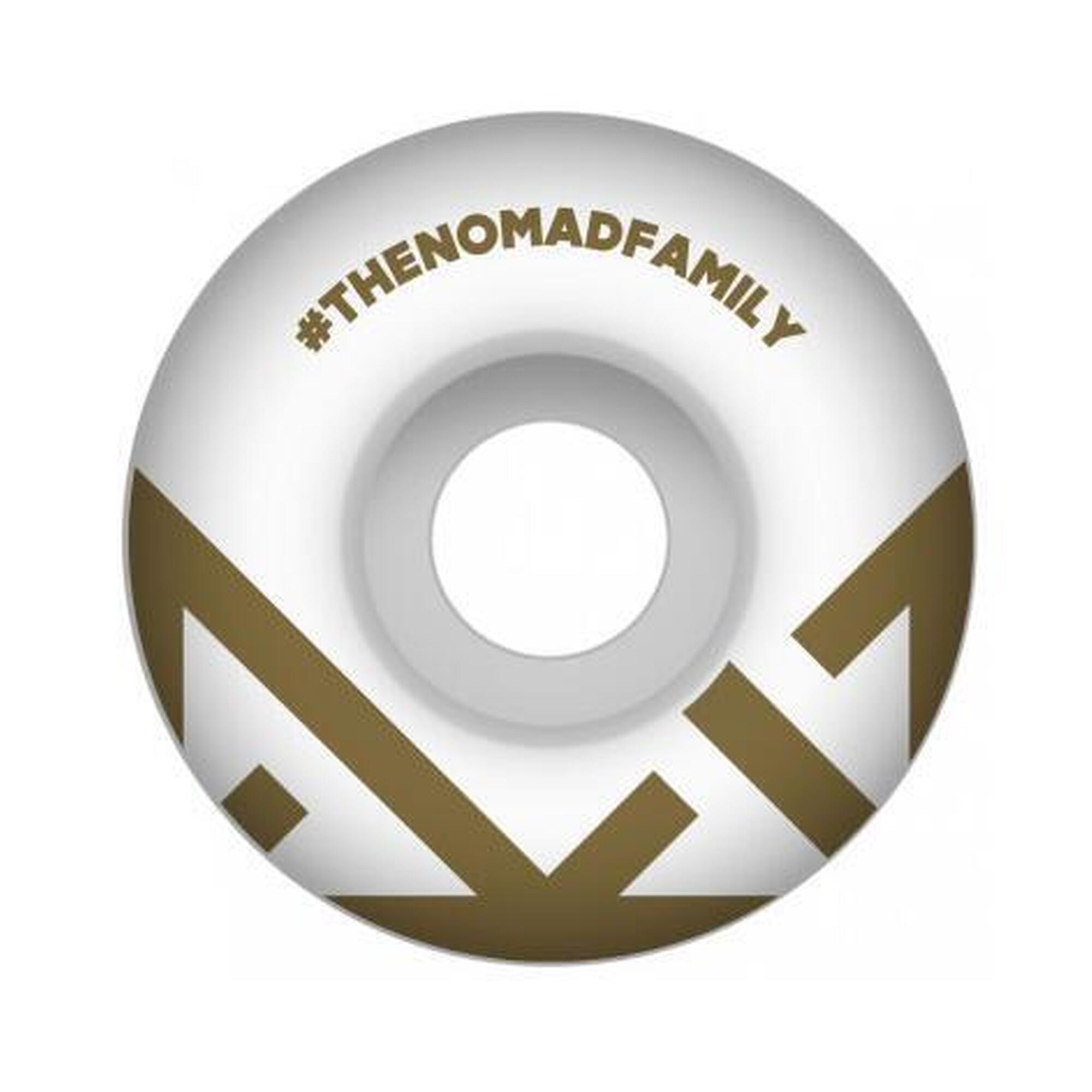 Nomad - Roues Skateboard - 83b Crown Gold - Diamètre 52 Mm - Nomad - Roue - Jaune - No Size - Decathlon