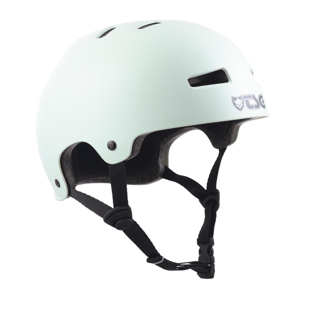 Evolution Solid Color Satin Pale Aqua Helmet | Size S M | Tsg