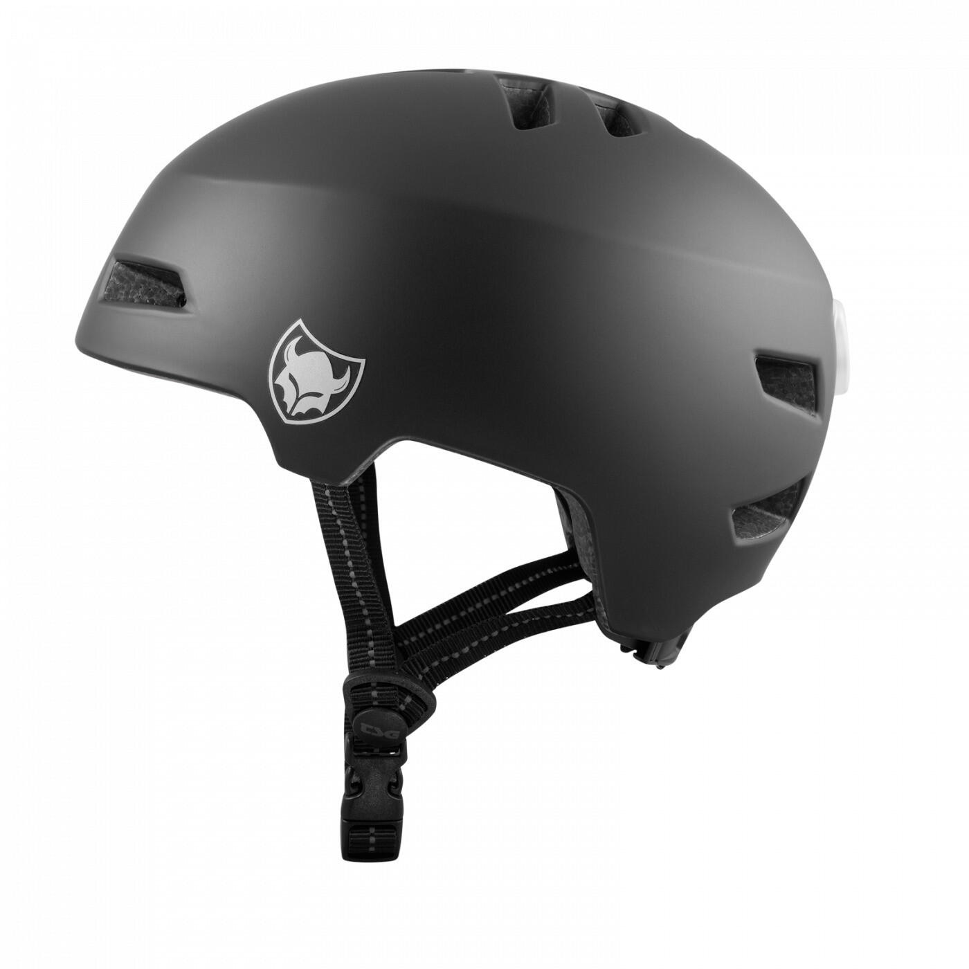 TSG Status Solid Satin Black Helm L/XL 3/7