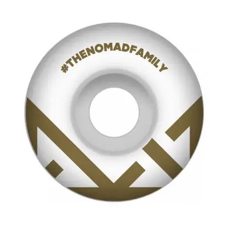 Skateboard Wheels - 83b - Crown Gold - Diameter 53 mm - Nomad
