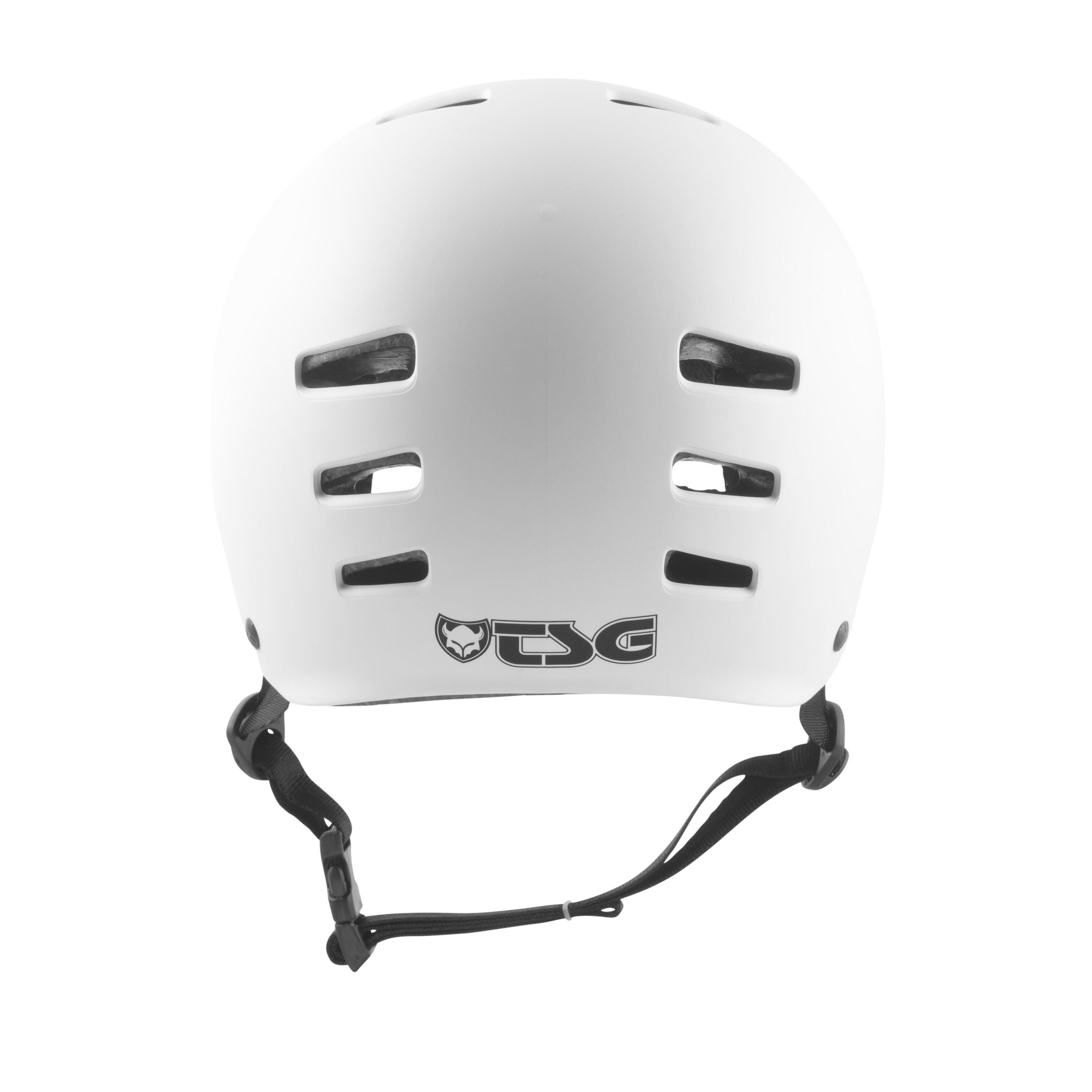 TSG Evolution Solid Jugendhelm Satinweiß XXS/XS 4/4