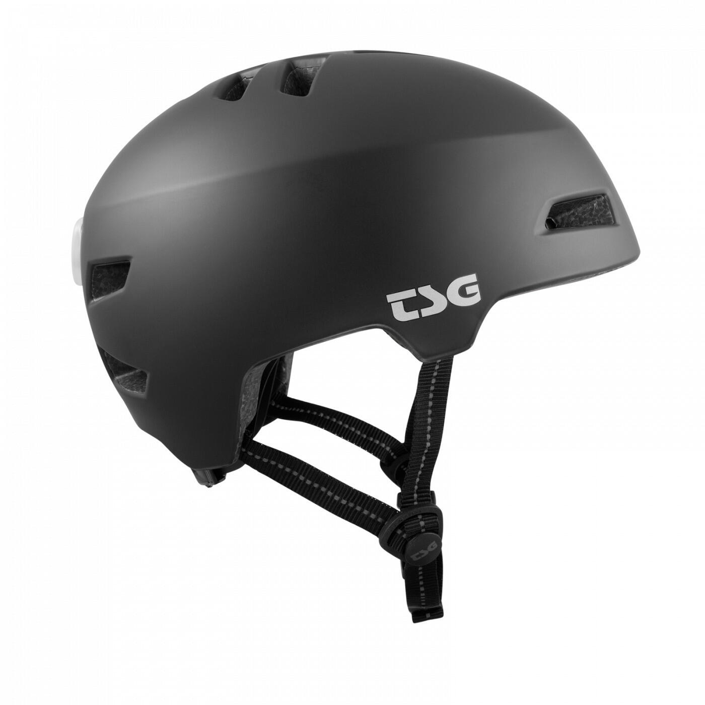 TSG Status Solid Satin Black Helm L/XL 2/7