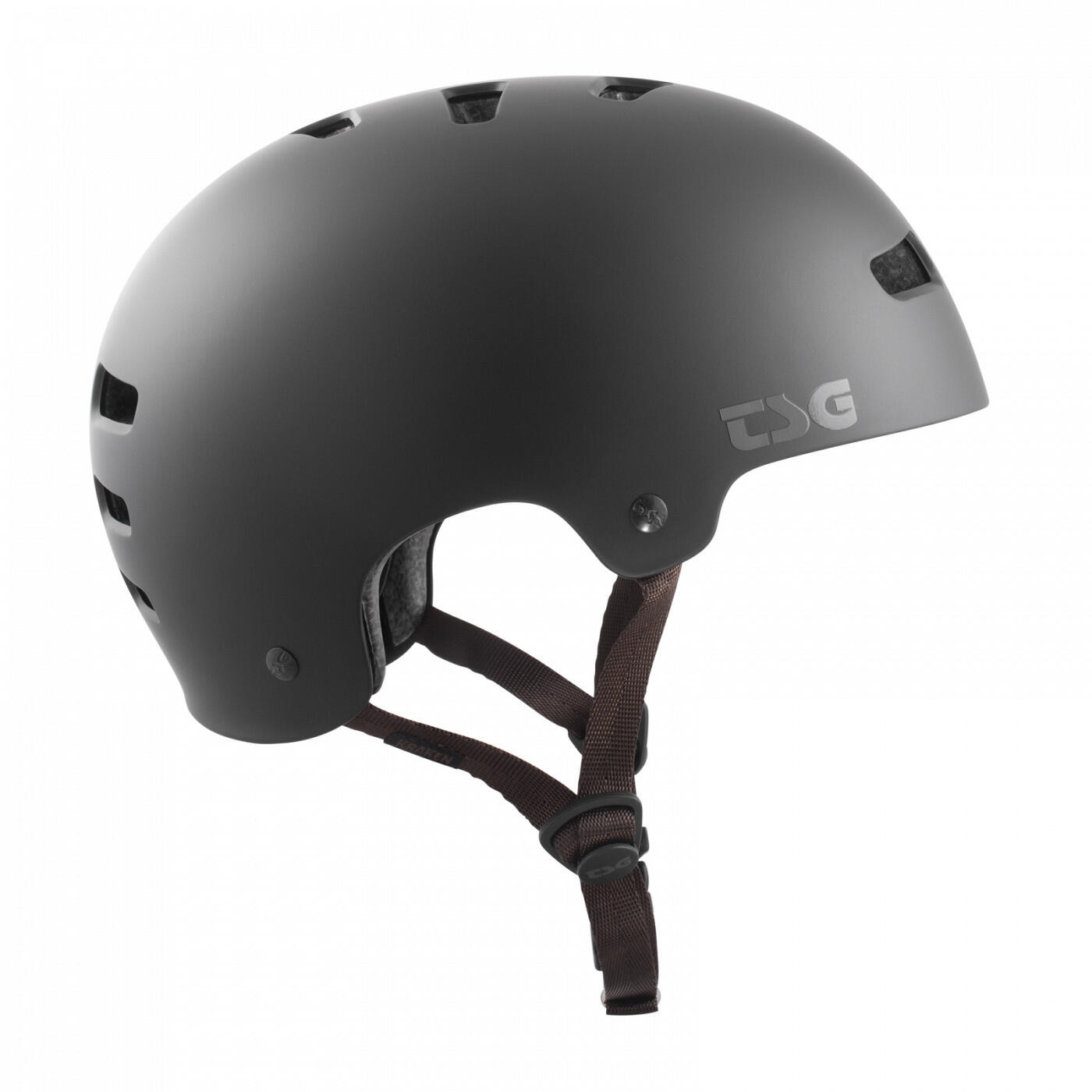 TSG Kraken Solid Satin Black Helm L/XL 2/7