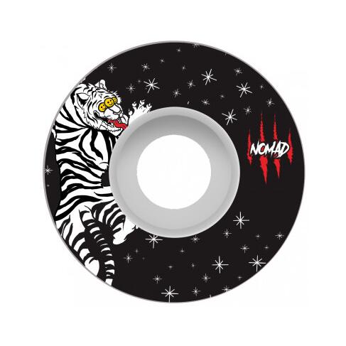 NOMAD Ruote per skateboard | 83b Life Balance Yin Yan Tiger | Diametro 54 mm | Nomad