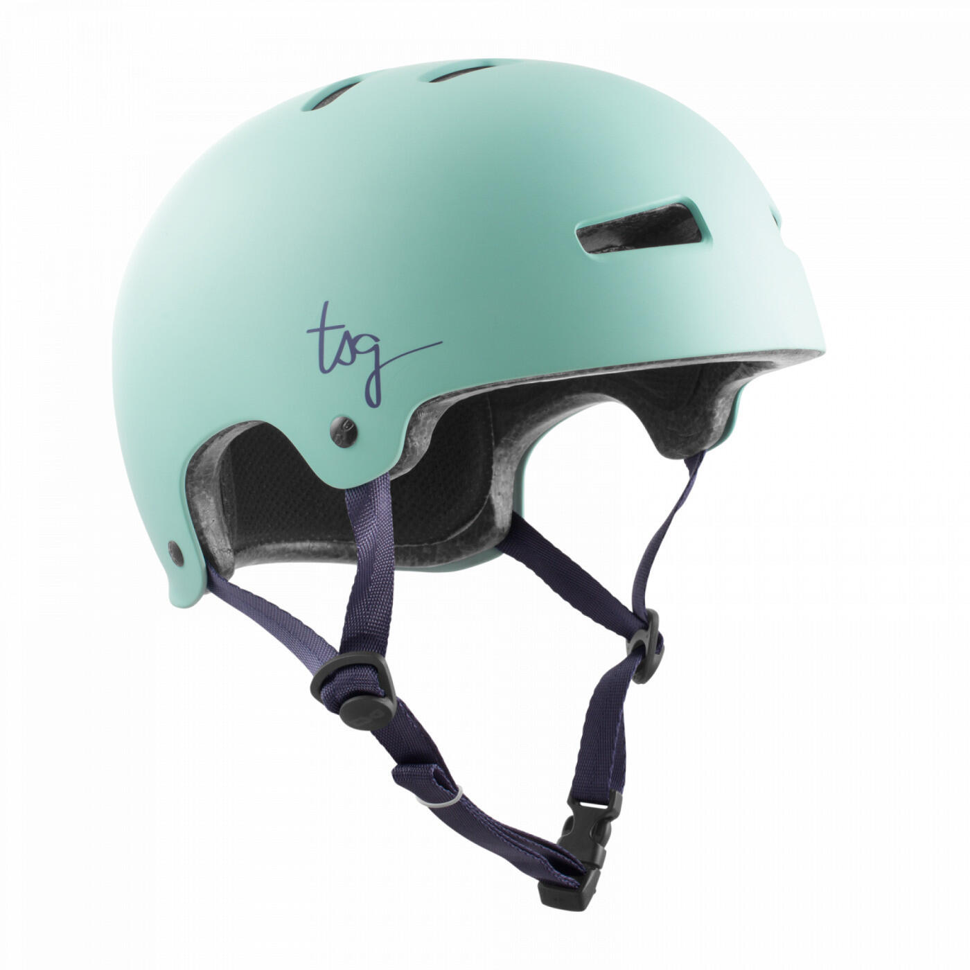 Tsg - Protections Evolution Wmn Solid Color Satin Mint L/xl Tsg - Casque - Vert - 44 L - Decathlon