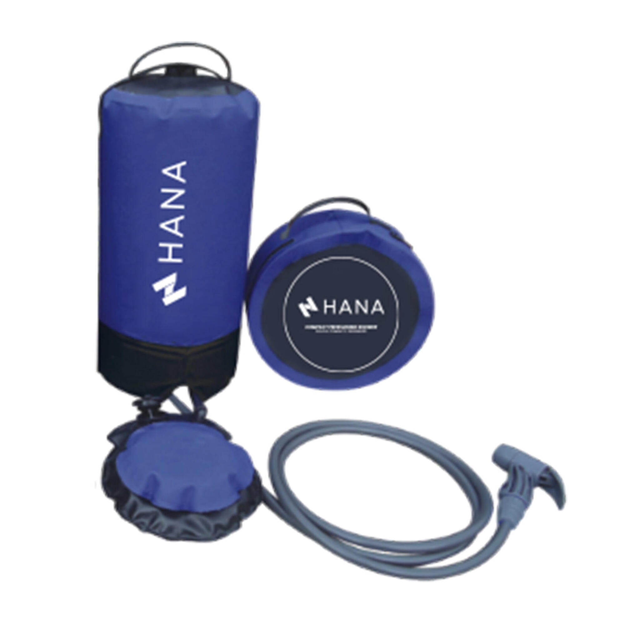 Hana Outdoors - Douche Solaire Pressurisée - Douche - Bleu|noir - Taille Unique - Decathlon