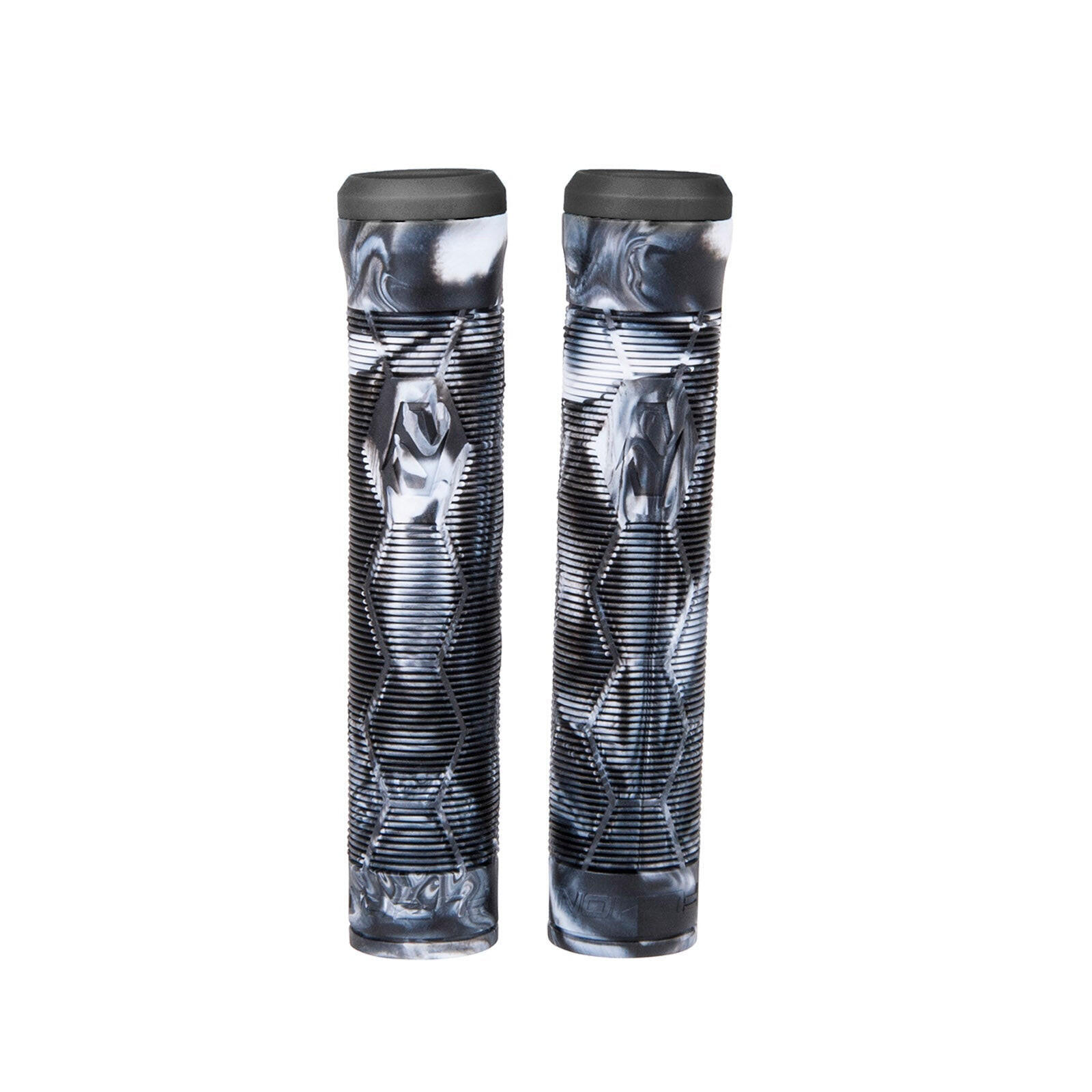 FUZION Punhos Hand Grip Hex Preto/Branco Swirl FUZION