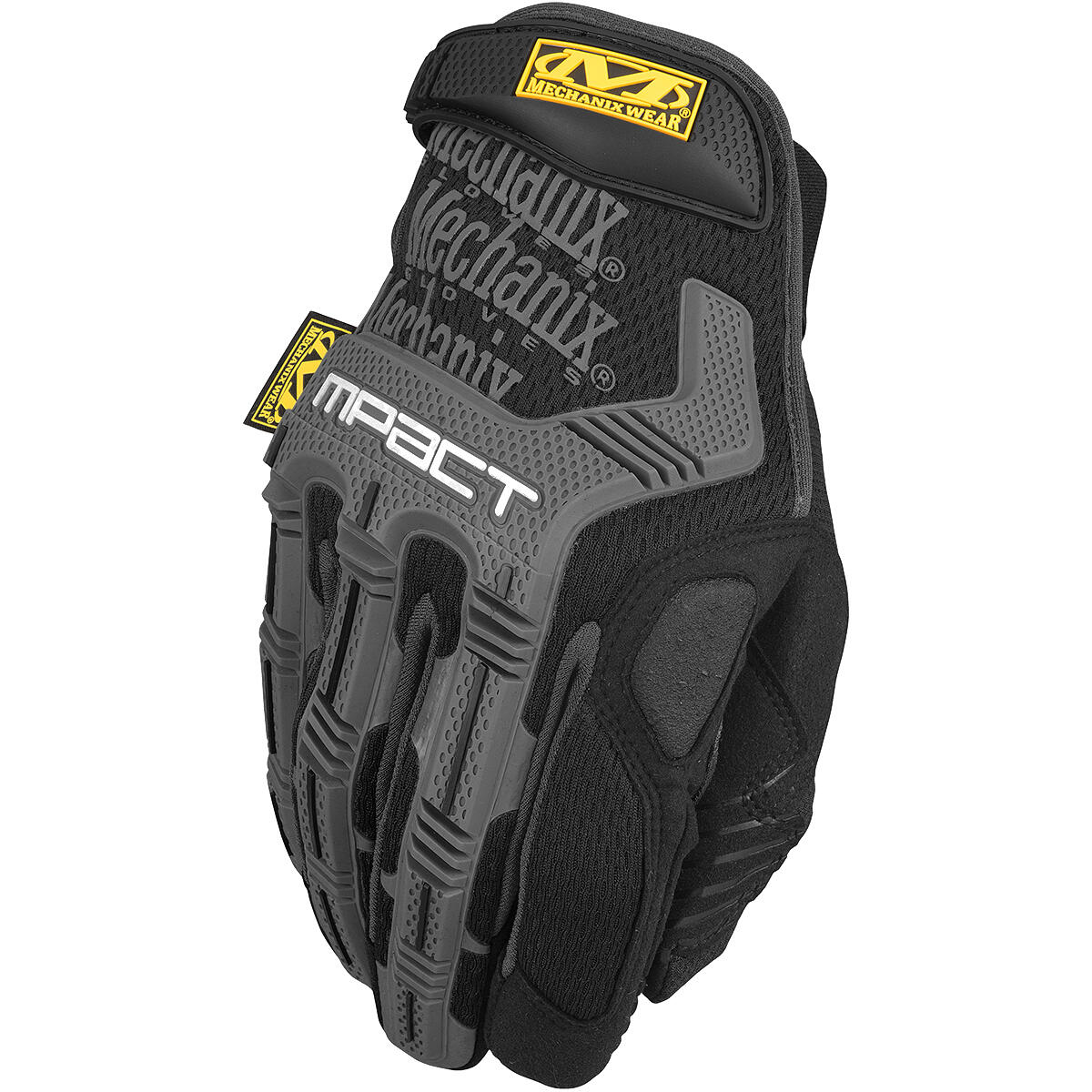 Mechanix Wear M-Pact Gloves Black/Grey 1/2