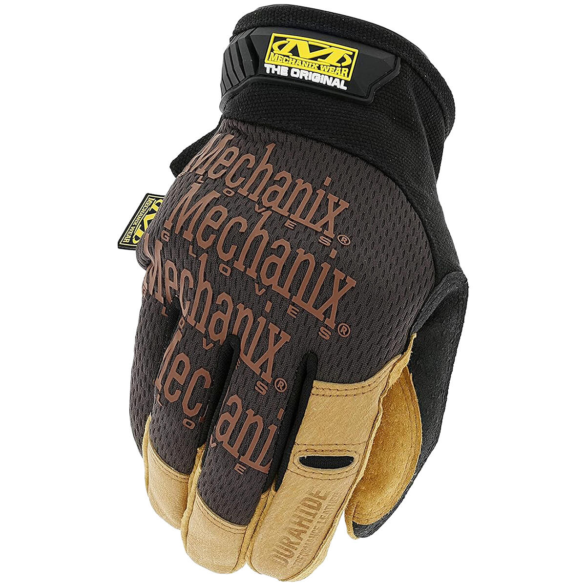 Mechanix Wear Original Leather Gloves Brown 1/2
