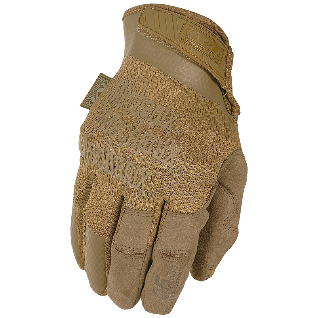 Mechanix Wear Specialty High Dexterity 0.5mm Coyote 1/2