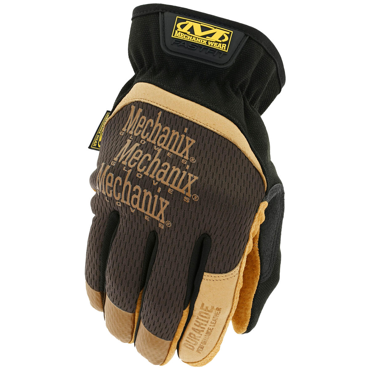 MECHANIX Mechanix Wear FastFit Leather Gloves Brown