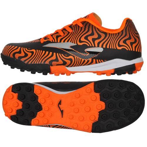 Bottes de foot Garçons Joma Evolution 2501 Tf orange 2/4