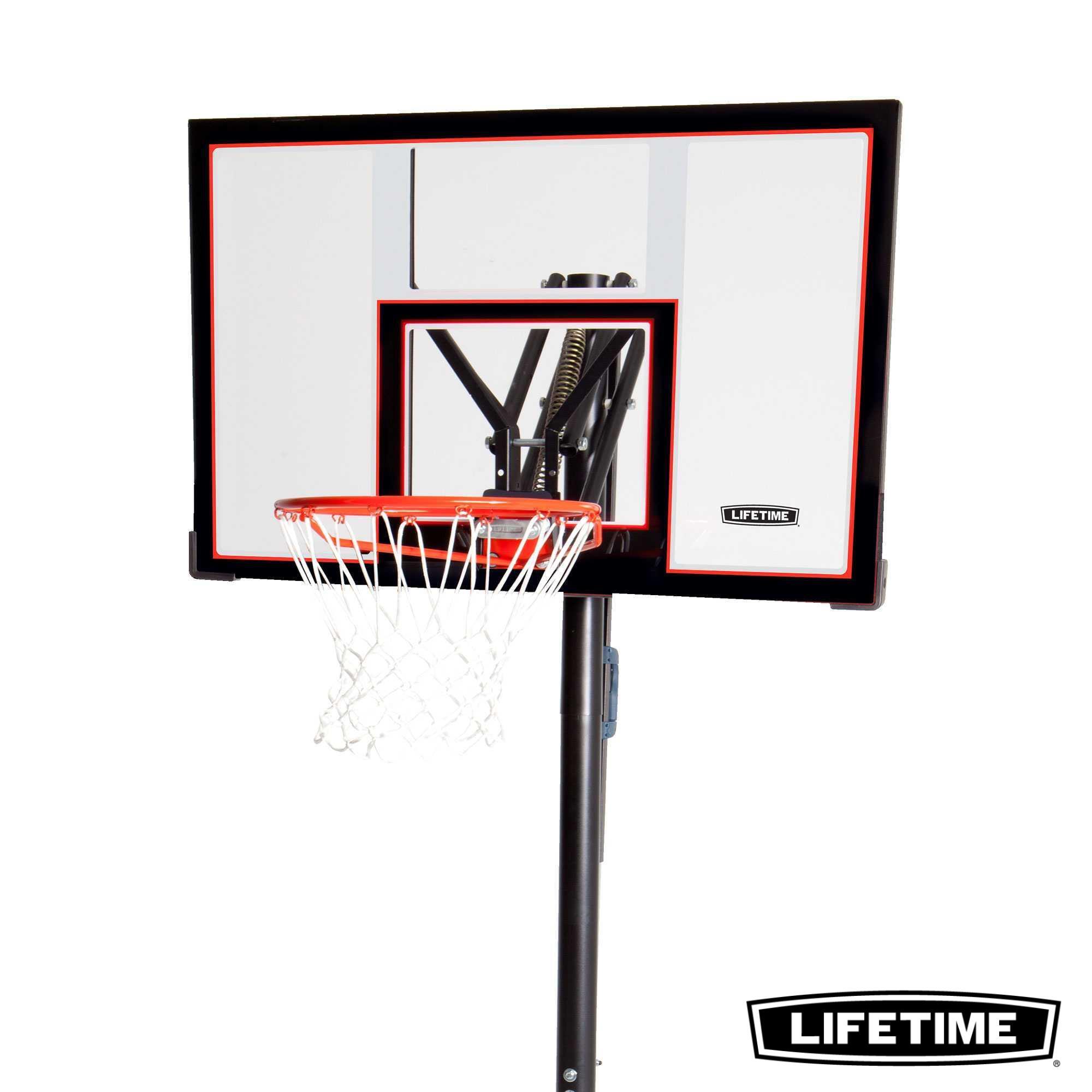 Outdoor Basketballkorb höhenverstellbar Standfuß LIFETIME 244–305 cm 2/7