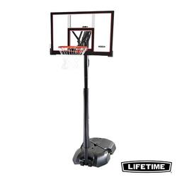Panier de Basketball sur pied avec base Board-121.9cm Ajustable Lifetime #90173