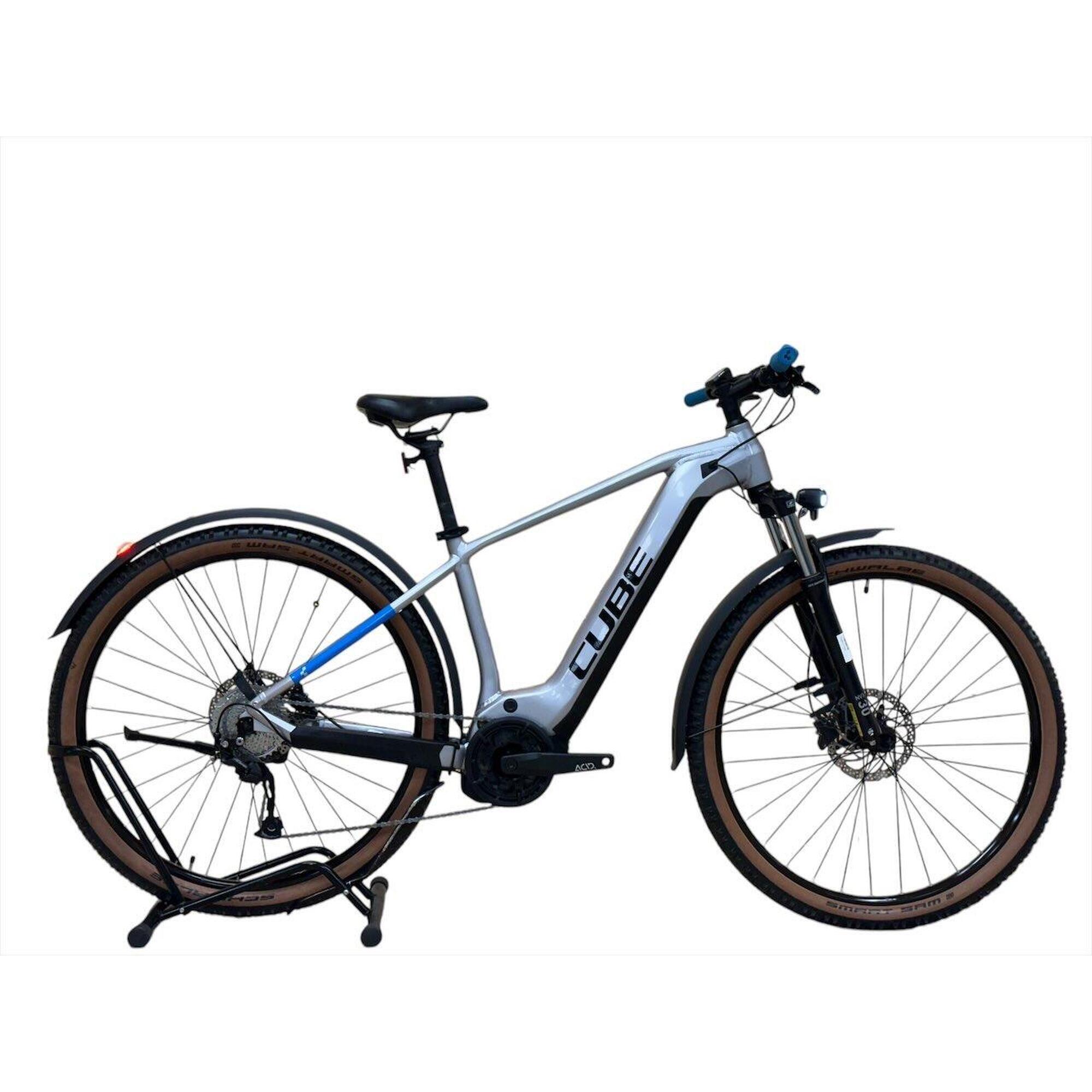 Segunda vida - Bicicletas E-montanha Cube Reaction Hybrid 500 Allroad -Jak nowy