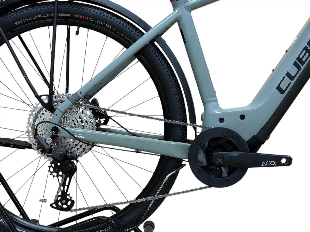 Segunda Vida- bicicleta eléctrica Cube Nuride Hybrid SLX 750 Allroad -Como nuevo 5/7