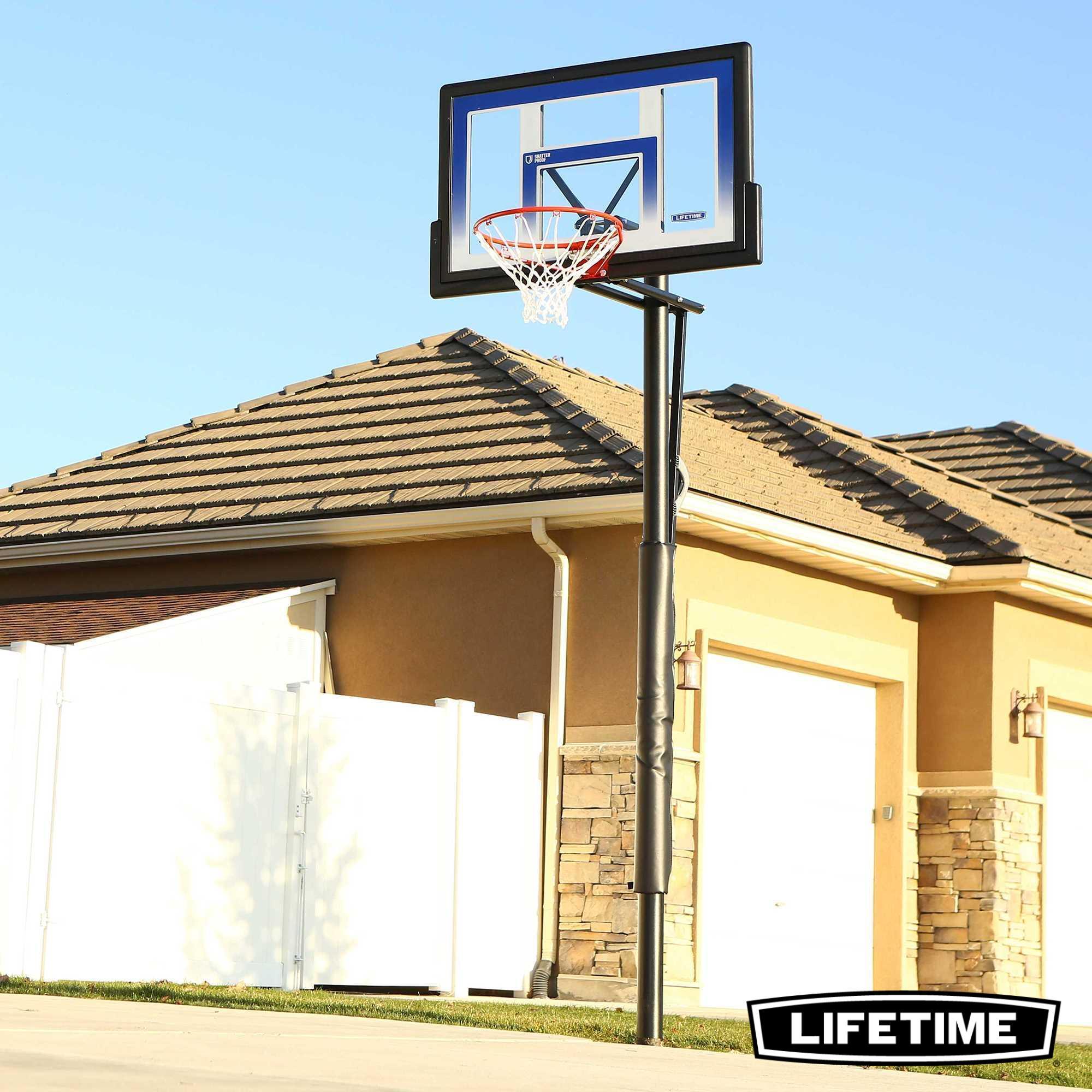 Basketball Basketballkorb Inground höhenverstellbar 229–305 cm LIFETIME 90020 4/7