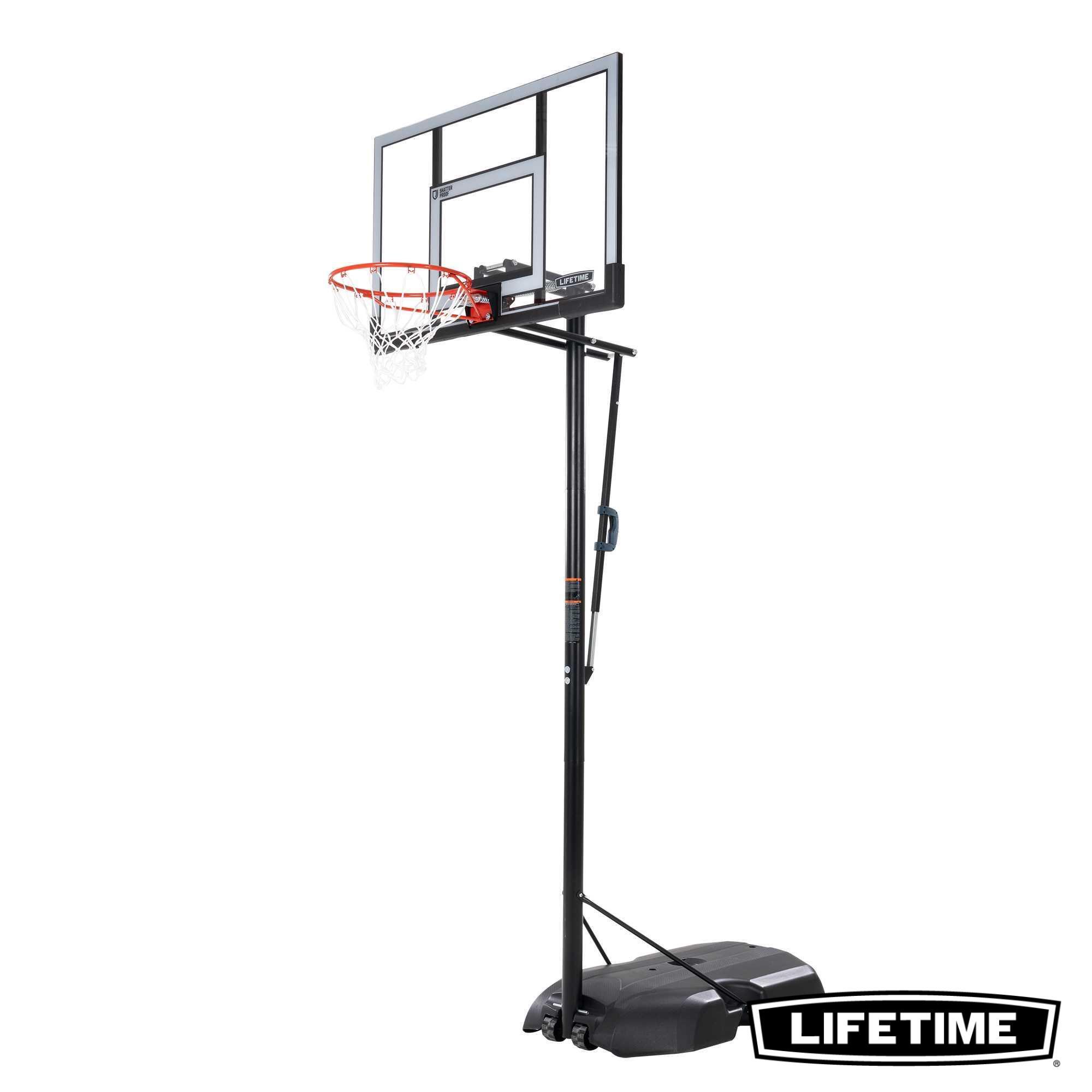 Panier de Basketball sur pied avec base Board-127cm Ajustable Lifetime #91052 2/7