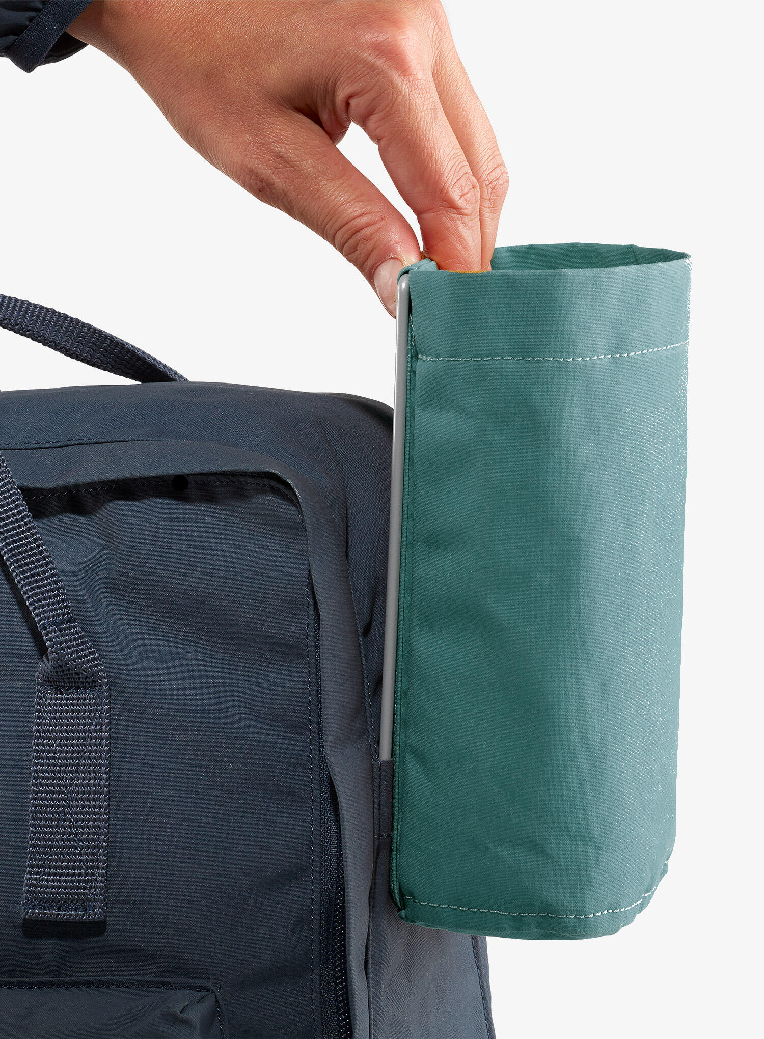 Kieszeń na butelkę Fjallraven Kanken Bottle Pocket - sky blue 5/7