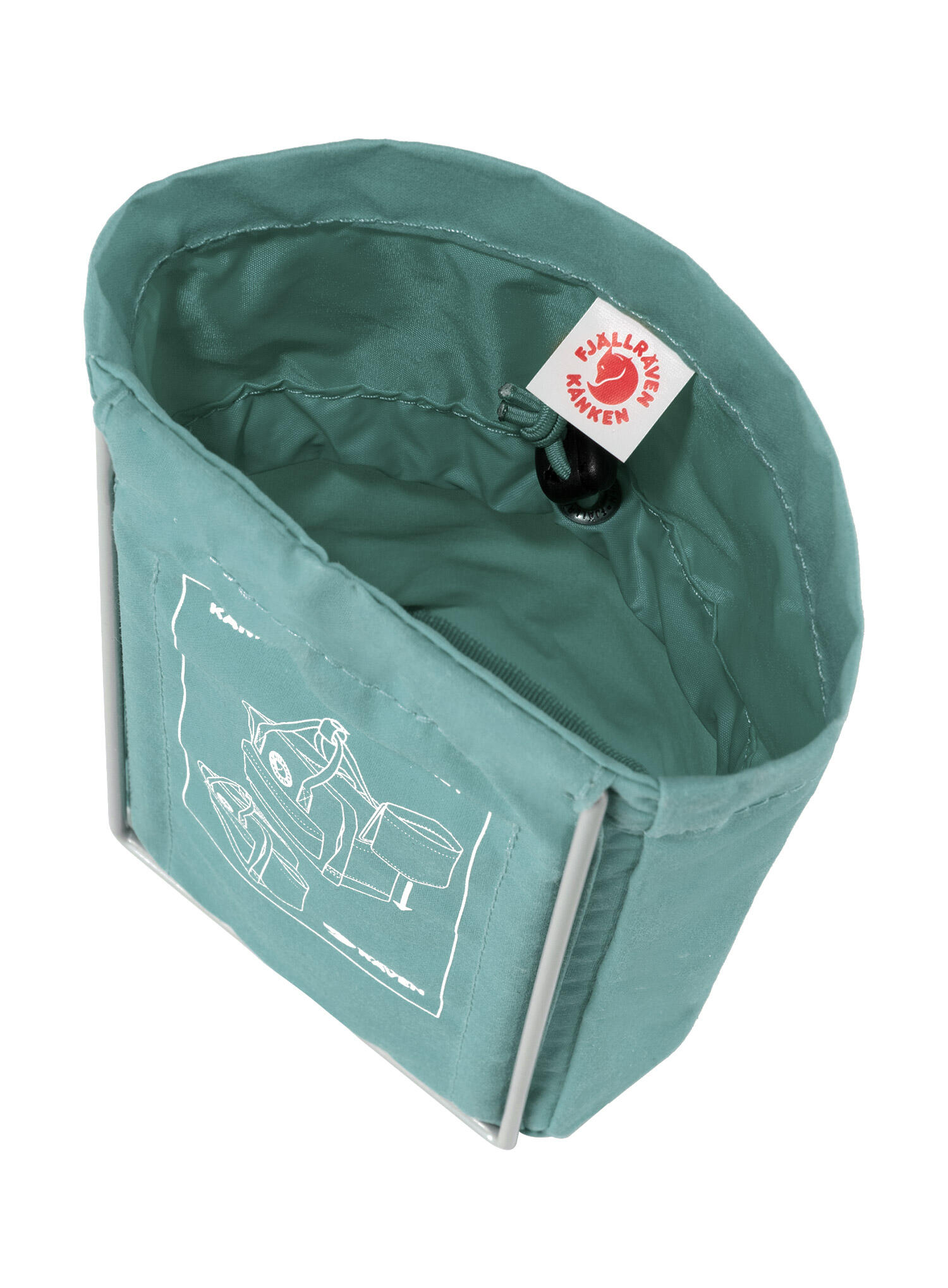 Kieszeń na butelkę Fjallraven Kanken Bottle Pocket - sky blue 2/7