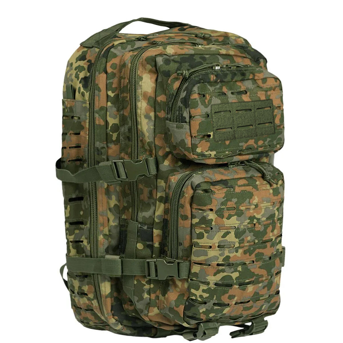 Mil-Tec US Assault Pack Large Laser Cut Olive | Decathlon