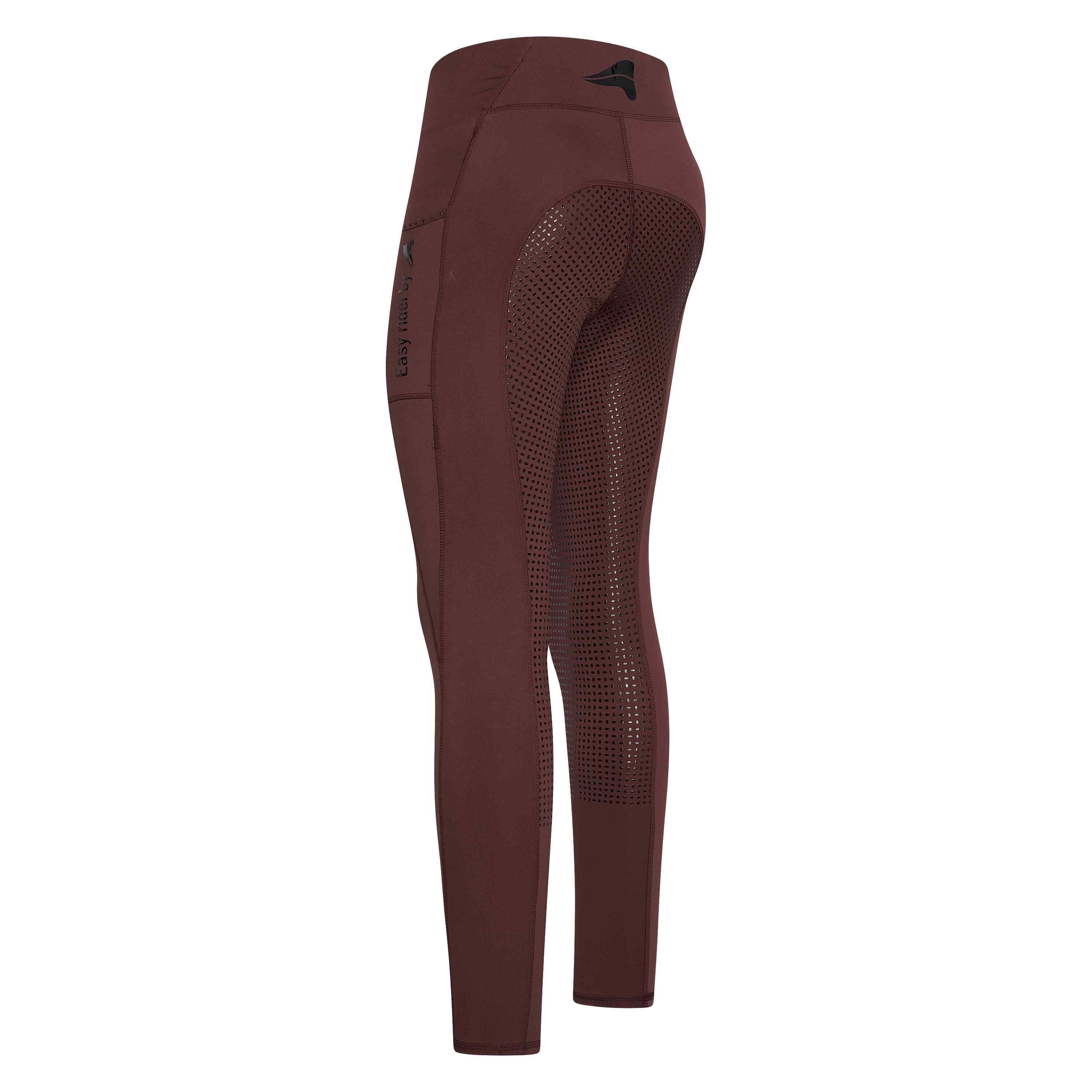 Leggings da equitazione full grip da donna Easy Rider Livia 2/3