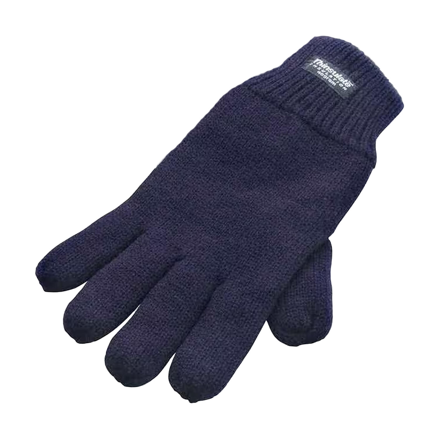 Uniseks Thinsulate gevoerde handschoenen voor volwassenen (Marine) 2/2