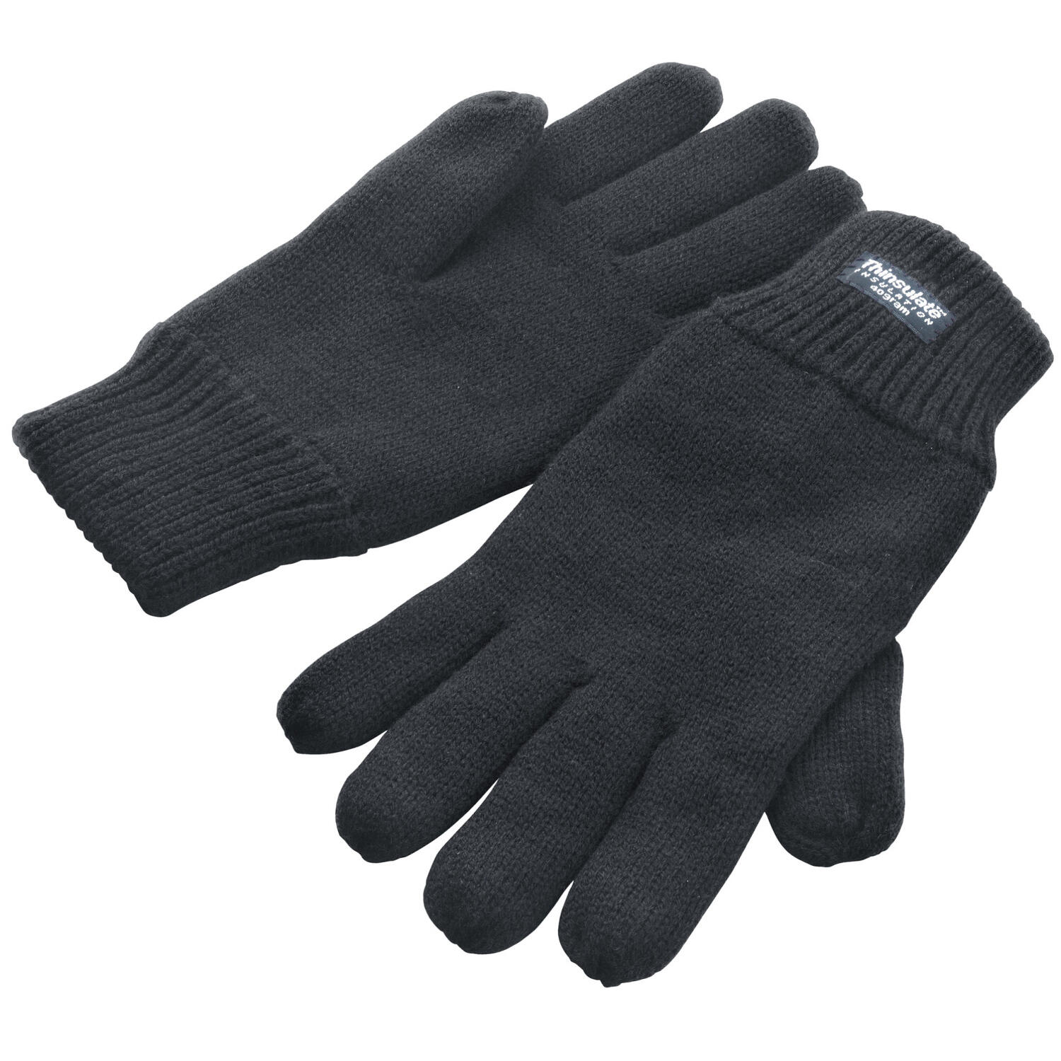 Thinsulate gevoerde winterhandschoenen (Houtskool) 2/2
